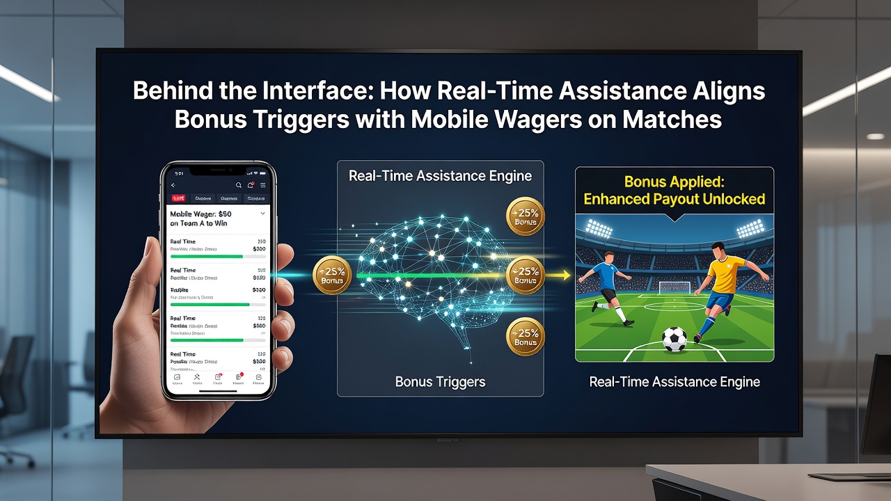 Support dashboard displaying synchronized bonus triggers across live betting categories
