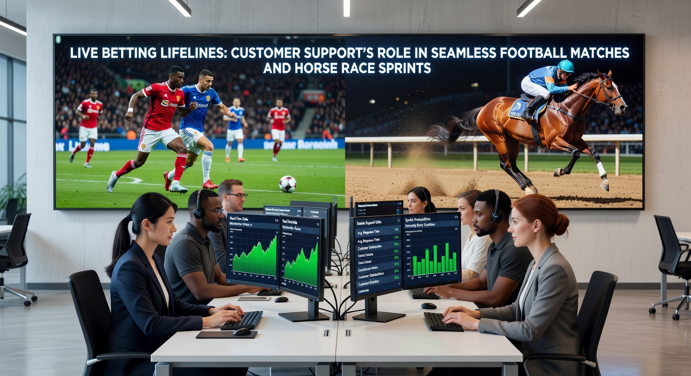 Close-up of swift payment transaction on a mobile betting app during a live horse race sprint, with support ticket resolved in background