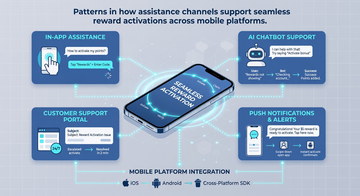 Customer support dashboard displaying real-time reward activation across multiple betting platforms